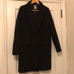 Zara Trf Coat-Black